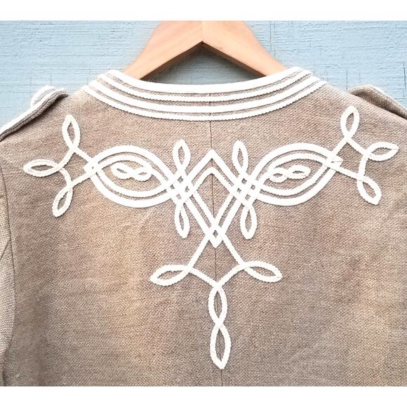 Phillip Lim 3.1 | Linen Jacket Embroidered - Picture 4 of 8